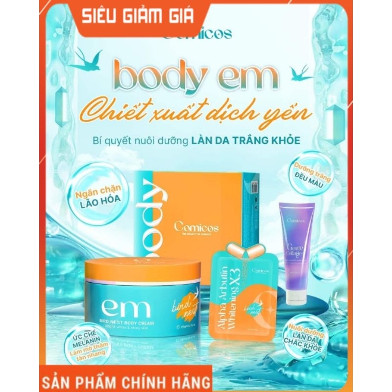 Comicos_kem BODY EM DỊCH YẾN_( mua 1 được 3)