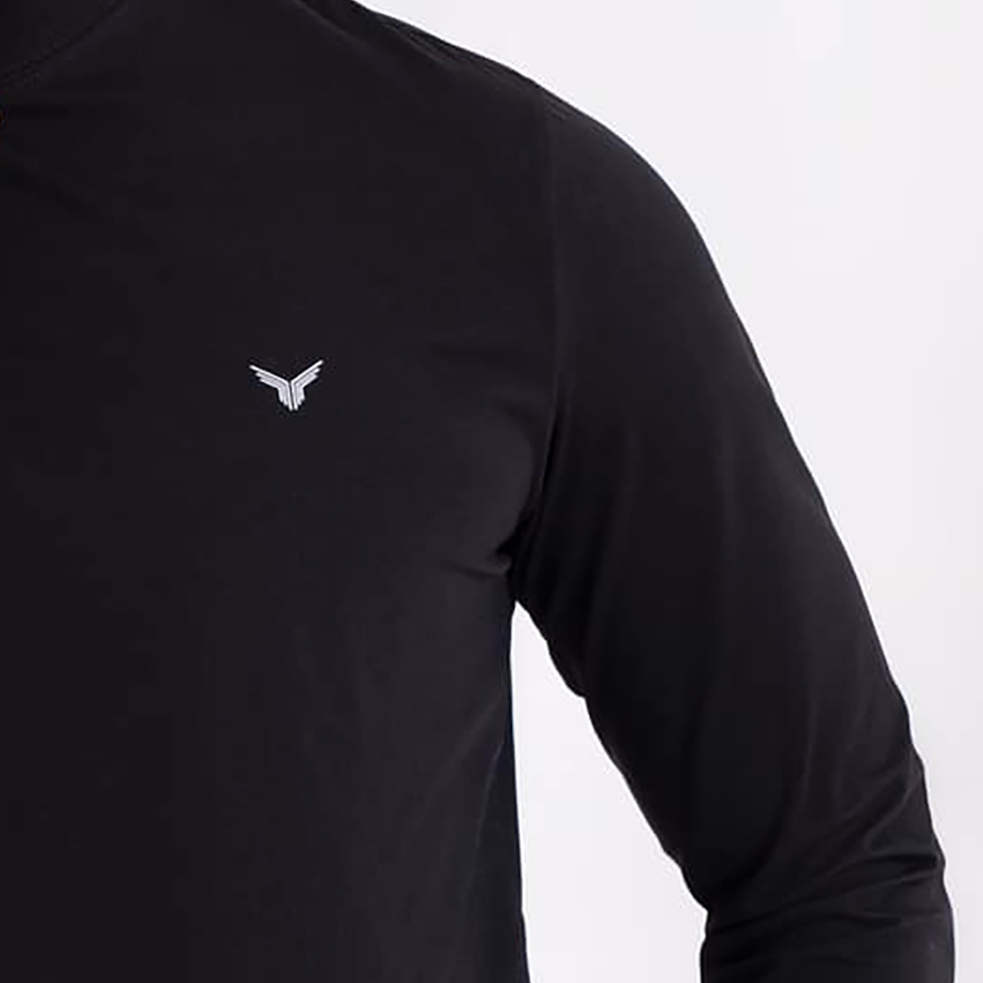 Áo Thun Nam Dài Tay Thu Đông Cổ Tròn Thể Thao Chất Liệu Cotton Siêu Thấm Hút, Siêu Mềm Mại Và Co Dãn thoải mái ATD014