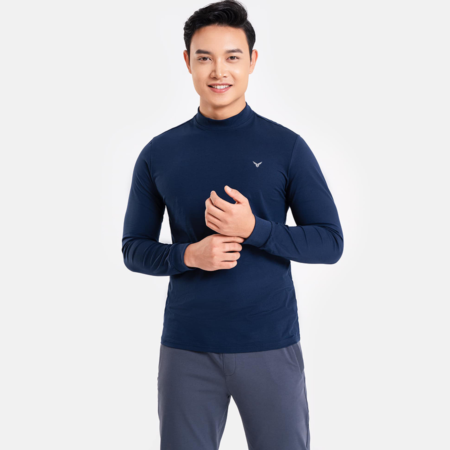 Áo Thun Nam Dài Tay Thu Đông Cổ Tròn Thể Thao Chất Liệu Cotton Siêu Thấm Hút, Siêu Mềm Mại Và Co Dãn thoải mái ATD014