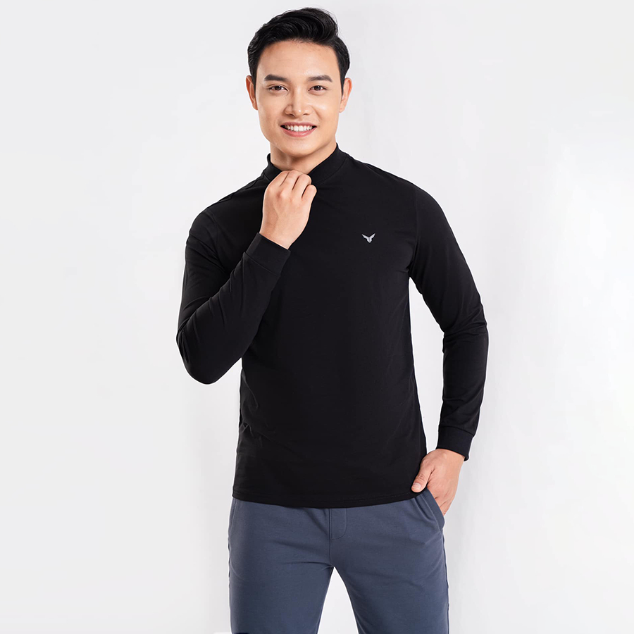 Áo Thun Nam Dài Tay Thu Đông Cổ Tròn Thể Thao Chất Liệu Cotton Siêu Thấm Hút, Siêu Mềm Mại Và Co Dãn thoải mái ATD014