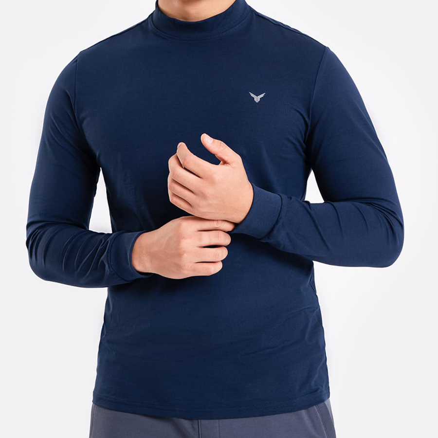 Áo Thun Nam Dài Tay Thu Đông Cổ Tròn Thể Thao Chất Liệu Cotton Siêu Thấm Hút, Siêu Mềm Mại Và Co Dãn thoải mái ATD014