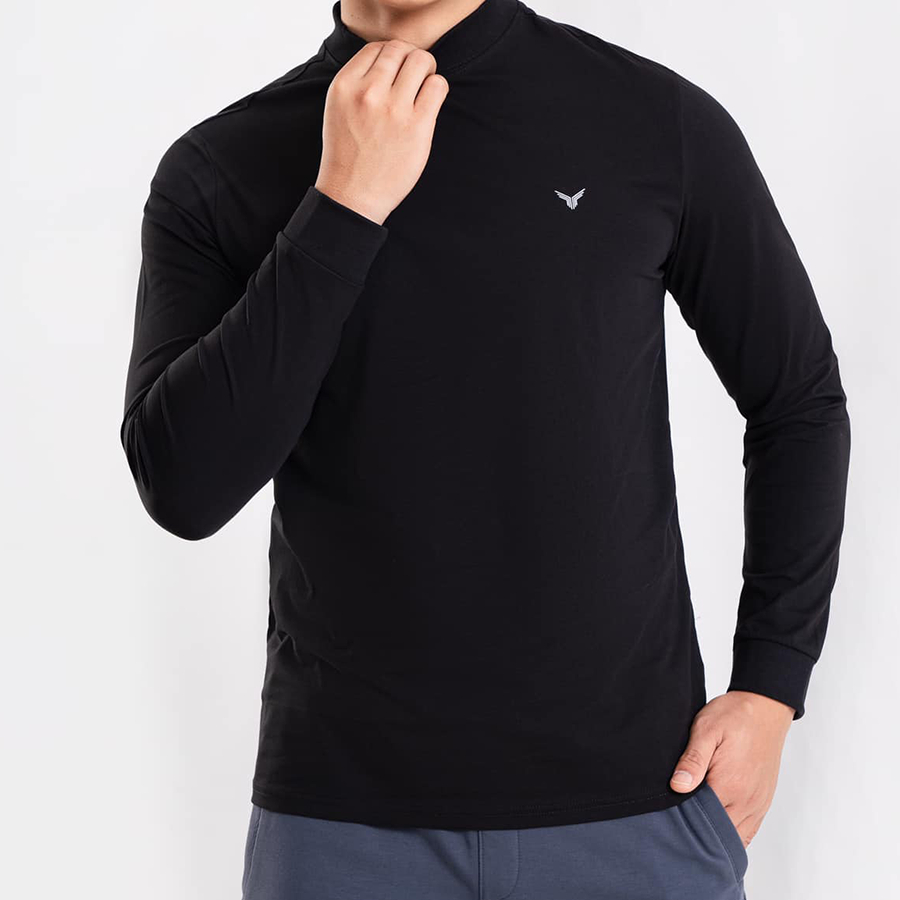 Áo Thun Nam Dài Tay Thu Đông Cổ Tròn Thể Thao Chất Liệu Cotton Siêu Thấm Hút, Siêu Mềm Mại Và Co Dãn thoải mái ATD014