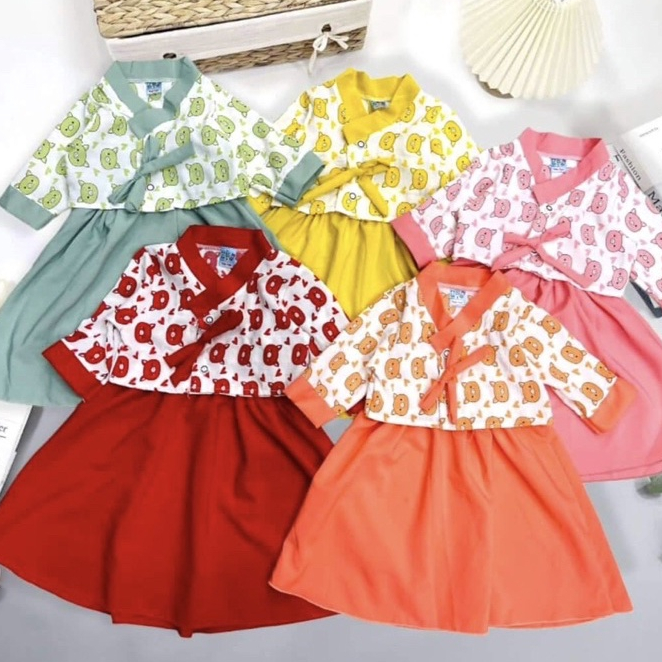 Hanbok phong cách Hàn cho bé gái 7-22kg