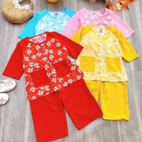 Bà ba lụa cho bé gái 19-25kg