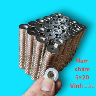nam châm 5×20 vĩnh cửu siêu hít chế đồ yêu thích