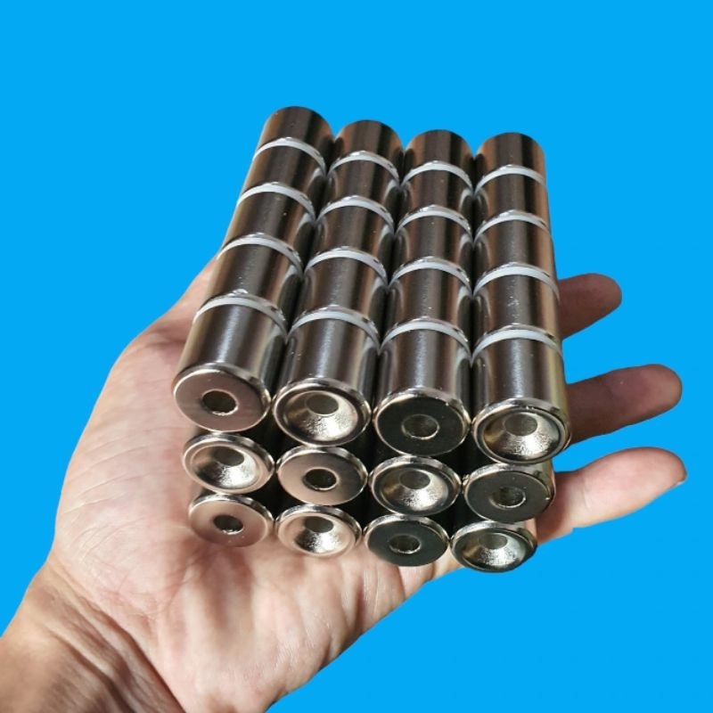 Nam châm siêu 20×20×20 mạnh mẽ không móc khóa