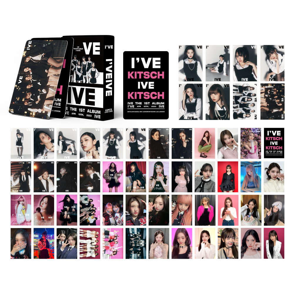Thẻ Lomo card IVE bo góc IVE IHAVE Album Thần Tượng Kpop - I'VEIVE