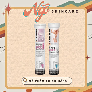  Viên Sủi Zantiva Hỗ Trợ Đẹp Dáng Đẹp Da  - Ống 20 viên