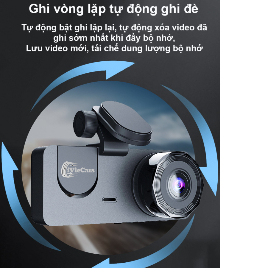 Camera hành trình 3 mắt new taxi lưu giữ mọi khoảnh khắc từ ngoài và trong xe | BigBuy360 - bigbuy360.vn