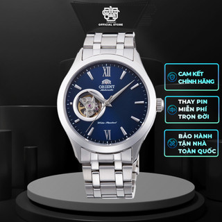 Đồng hồ nam mặt tròn dây kim loại orient fag03001d0 hàng chính hãng