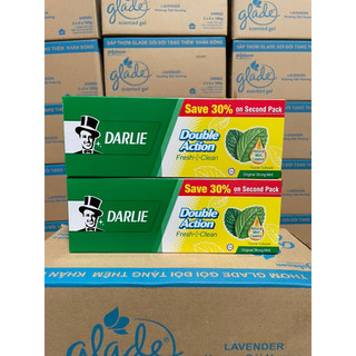 Kem đánh răng darlie double action 225g lô2
