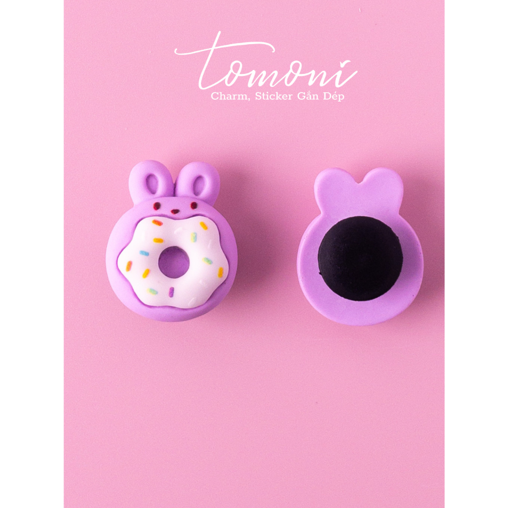 Sticker Gắn Dép, Hình Charm DIY Trang Trí Giày Dép Hoạt Hình Dễ Thương - HQ31