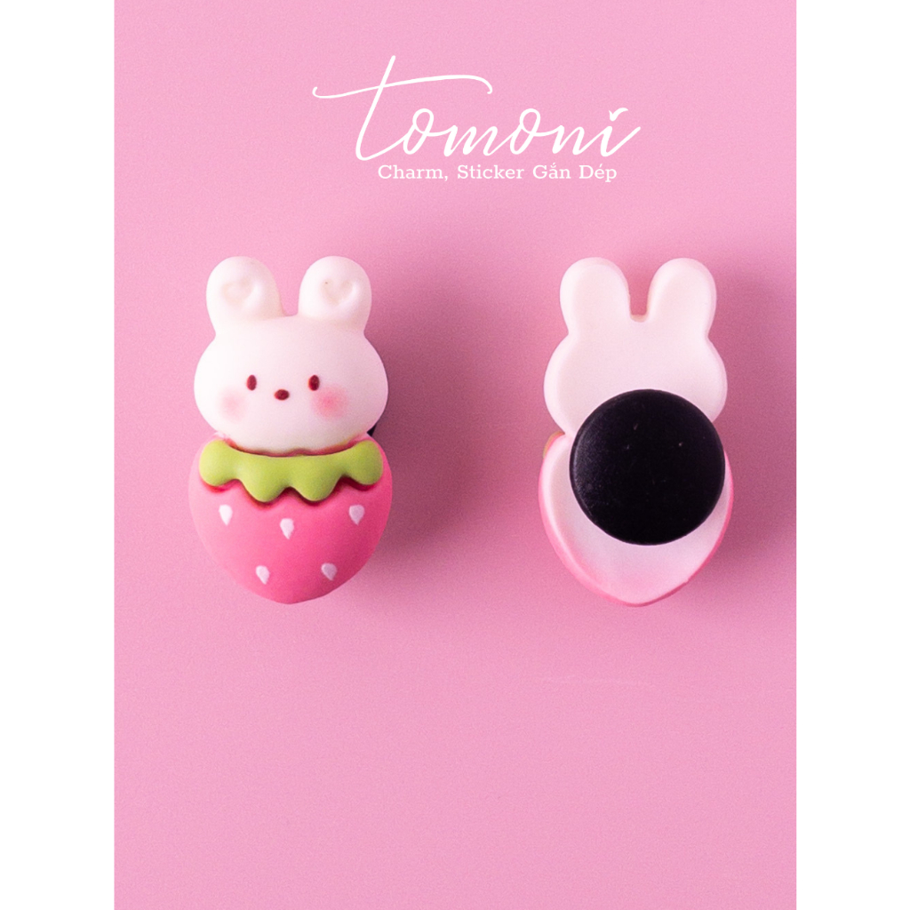 Sticker Gắn Dép, Hình Charm DIY Trang Trí Giày Dép Hoạt Hình Dễ Thương - HQ31