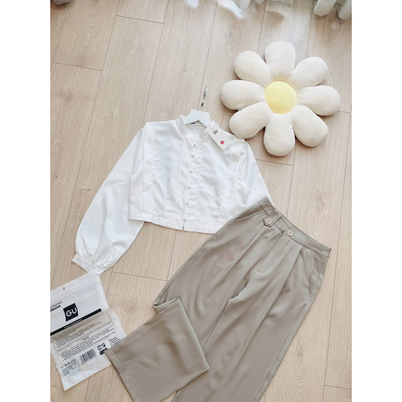 Set áo sơ mi quần xuông