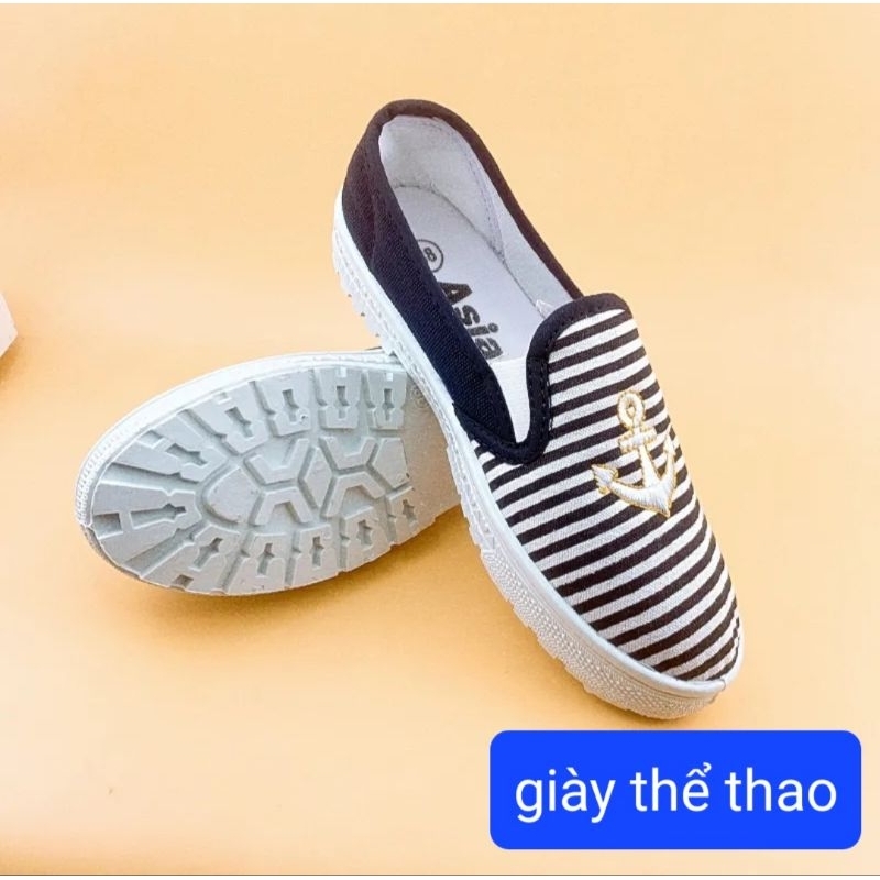 Giày nữ ASIA màu xanh