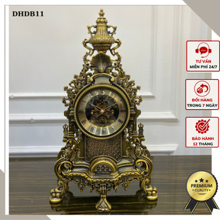Đồng hồ để bàn thuần đồng phong cách tân cổ điển DHDB11