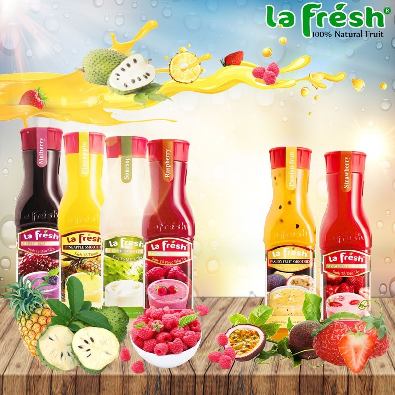 SINH TỐ LA FRESH 650ML