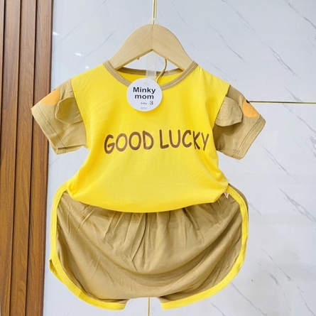 Bộ thun lạnh min ky mom cho bé 5-18kg