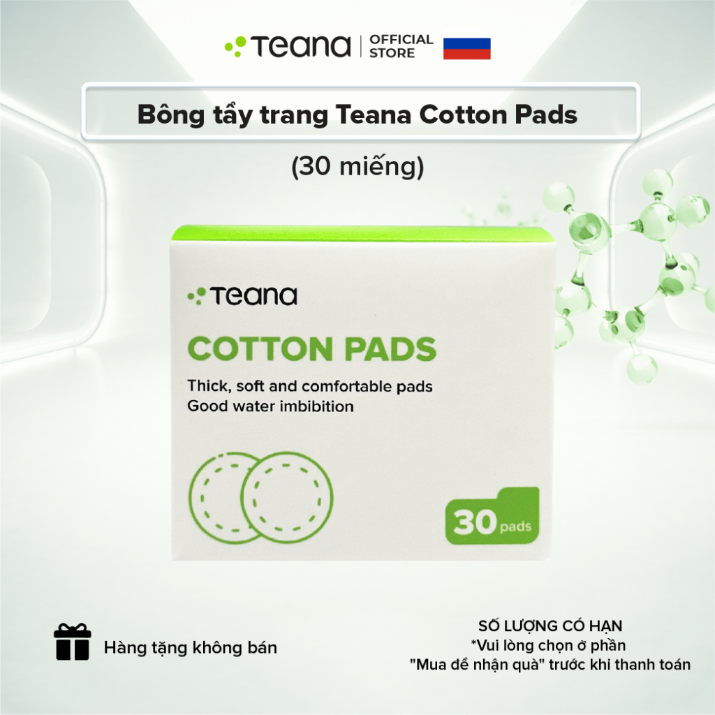 Bông Tẩy Trang Teana Cotton Pads [QUÀ TẶNG KÈM ĐƠN HÀNG]