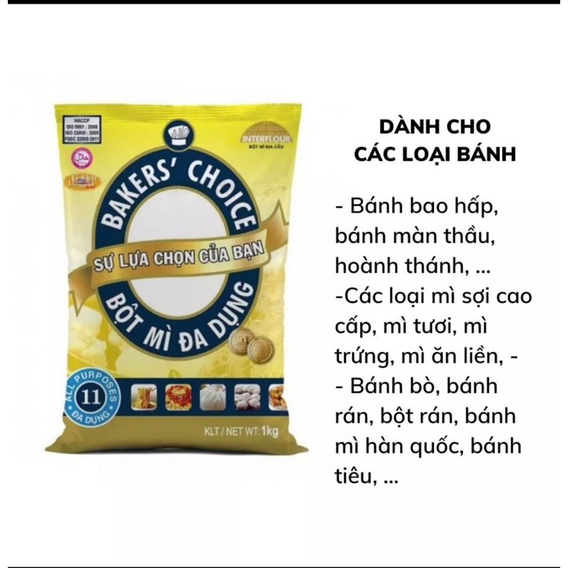 BỘT MÌ số 8 11 13