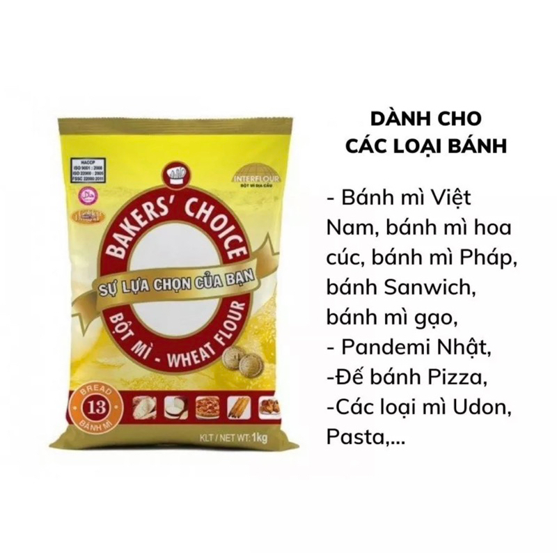 BỘT MÌ số 8 11 13