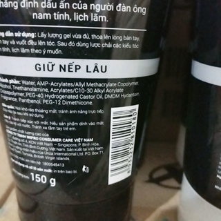 Gel vuốt tóc nam romano 150g giữ nếp siêu cứng và lâu.