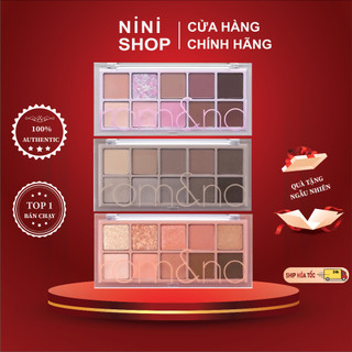Bảng phấn mắt 10 màu siêu lấp lánh Romand Better Than Eye Palette - NiNiShop