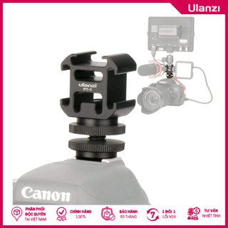 Ulanzi pt-3s - ngàm mở rộng cold shoe mount để gắn phụ kiện thêm: đèn led, micrô,...