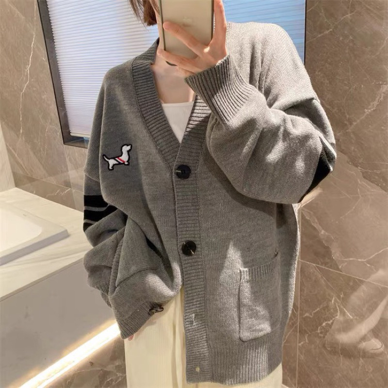 Áo Khoác len Cadigan thomdog siêu hót hàng QC
