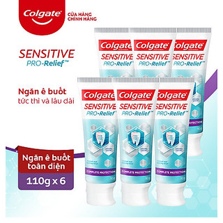 Kem Đánh Răng Colgate Sensitive Pro Relief ngăn ê buốt và bảo vệ toàn diện 110g/hộp