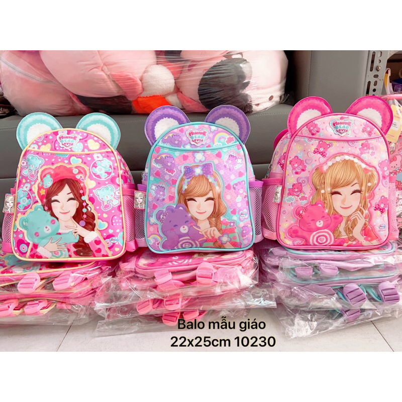 Balo Minmie Thailan Mẫu giáo size 25x22cm