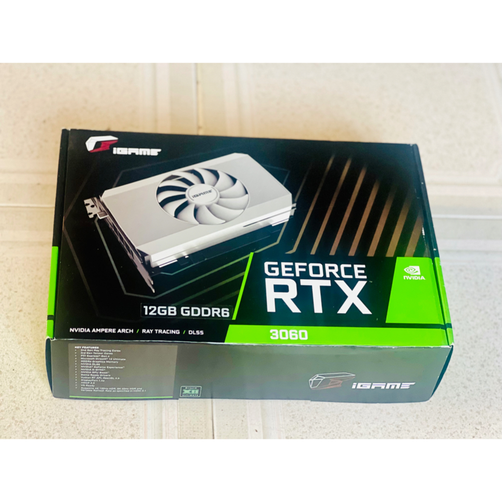 Card Màn Hình Colorful IGame GeForce RTX 3060 Ultra White OC 12G-V