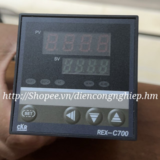Đồng hồ nhiệt độ rex-c700, output relay - đầu ra relay