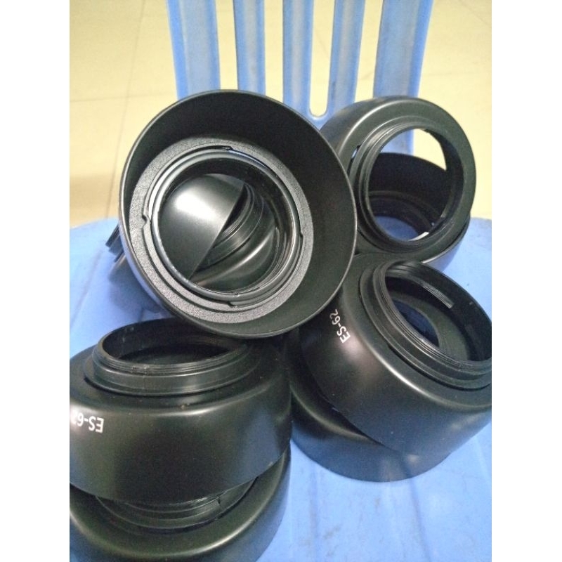 Dọn kho nghỉ bán thanh lý 10 cái 70k Lens hood ES 62 for Canon đời 50f1.8 I, II..