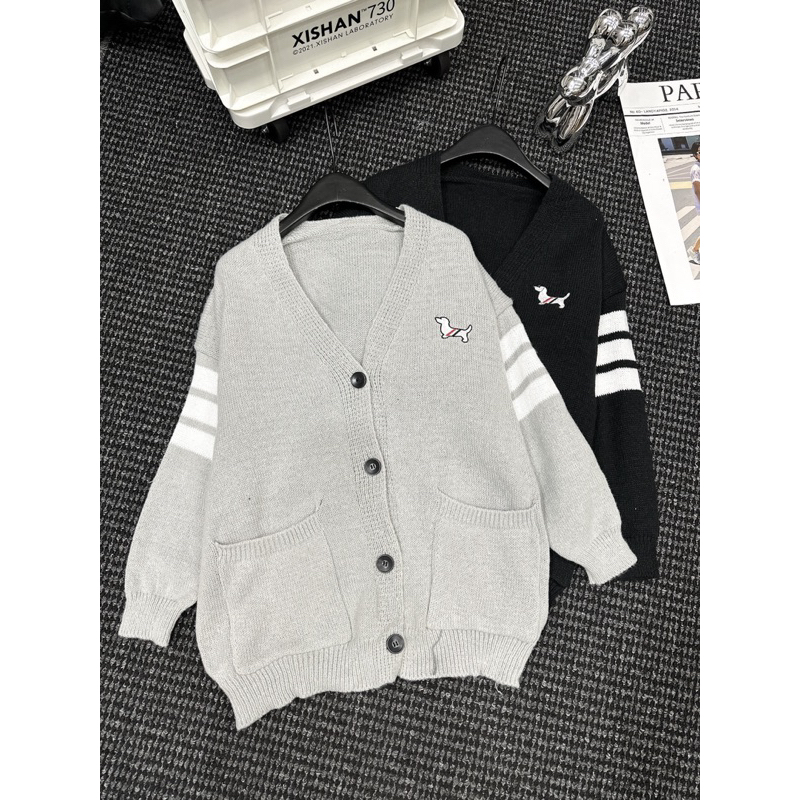 Áo Khoác len Cadigan thomdog siêu hót hàng QC