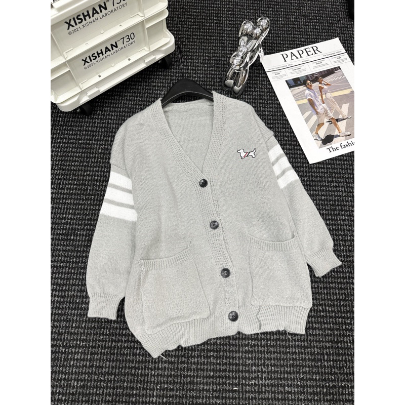 Áo Khoác len Cadigan thomdog siêu hót hàng QC