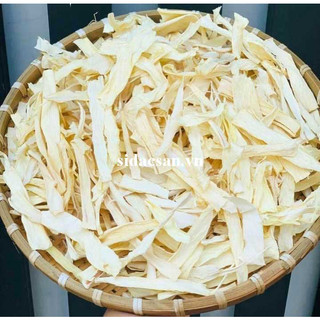 Củ hủ dừa sấy khô - túi hút chân không 500g - đặc sản bến tre