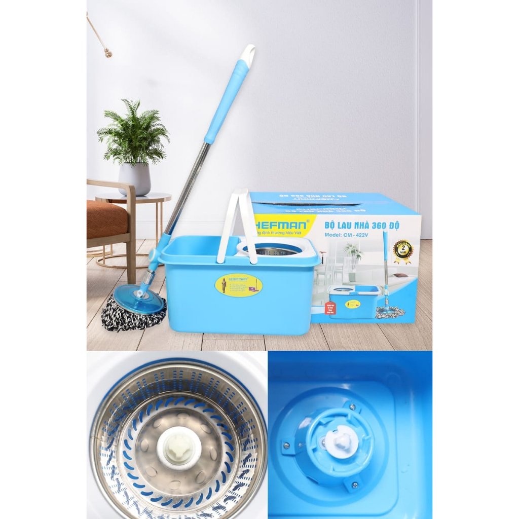 Bộ lau nhà Chefman CM-416NV
