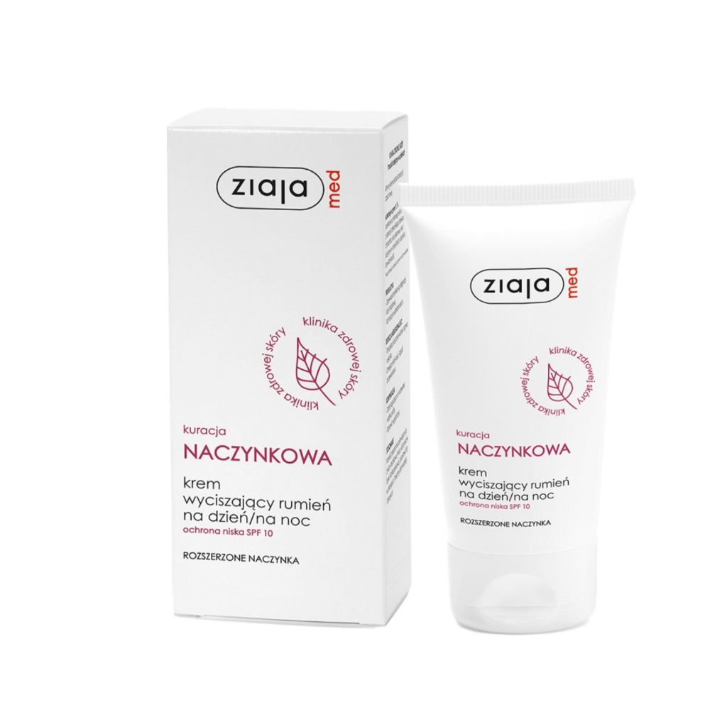 Kem Dưỡng Giãn Mao Mạch Ziaja Med Kuracja Naczynkowa 50ml