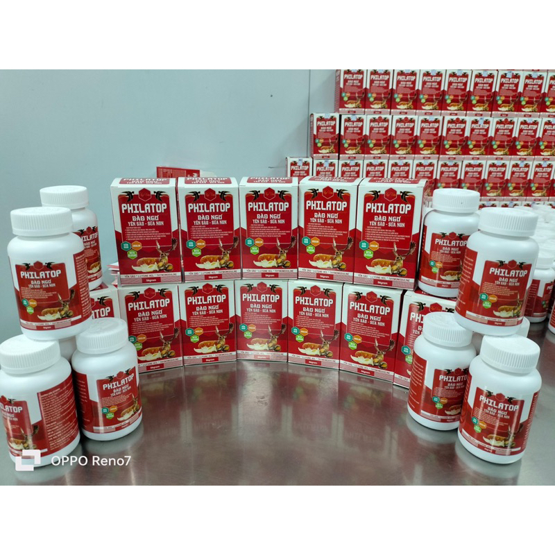 COMBO 5 lọ kẹo dẻo PHILATOP YẾN SÀO - NHUNG NAI tăng đề kháng, ăn ngon cho bé