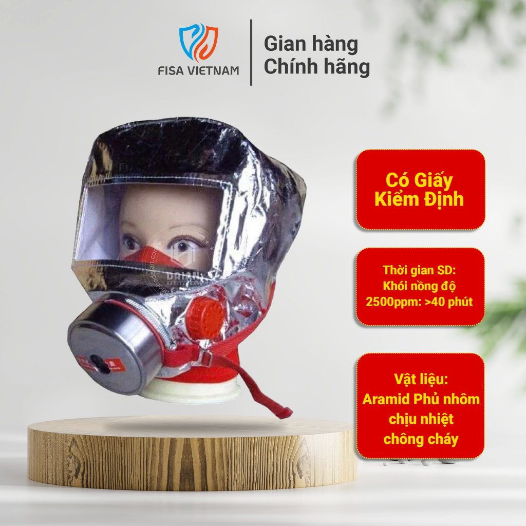 HÀNG CHÍNH HÃNG/Mặt nạ chống khói thoát hiểm KTMC/TZL