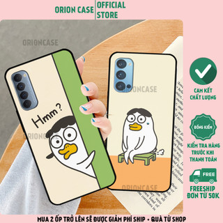 Ốp lưng Oppo Reno 4 / Reno 4 Pro / Reno4 / Reno4 Pro in hình vịt ngáo ngơ, người cá xanh vô tri, ngộ nghĩnh.
