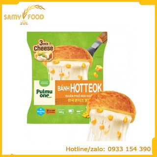 Bánh Hotteok nhân phô mai Pulmuone 360g