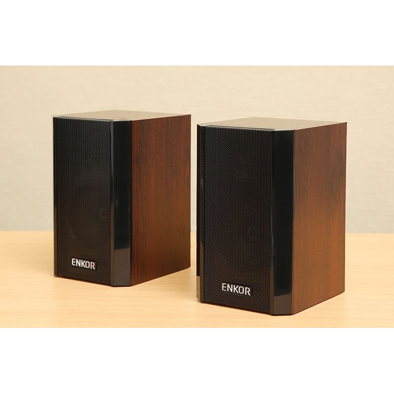 Loa vi tính Bluetooth Enkor S2850 Nâu cũ và mới