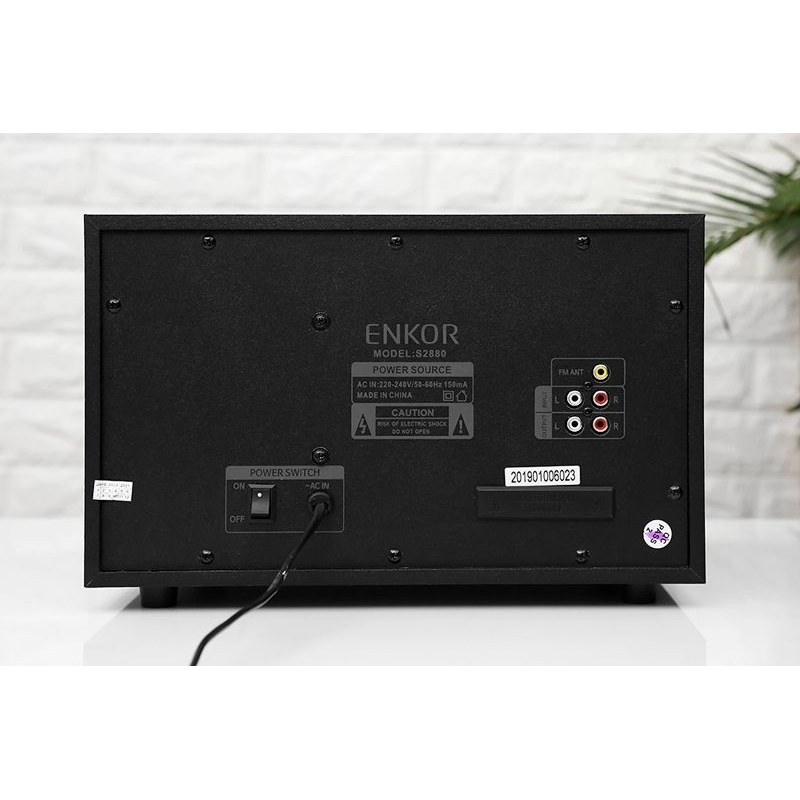 Loa vi tính Bluetooth Enkor S2880 Đen 60W 2nd