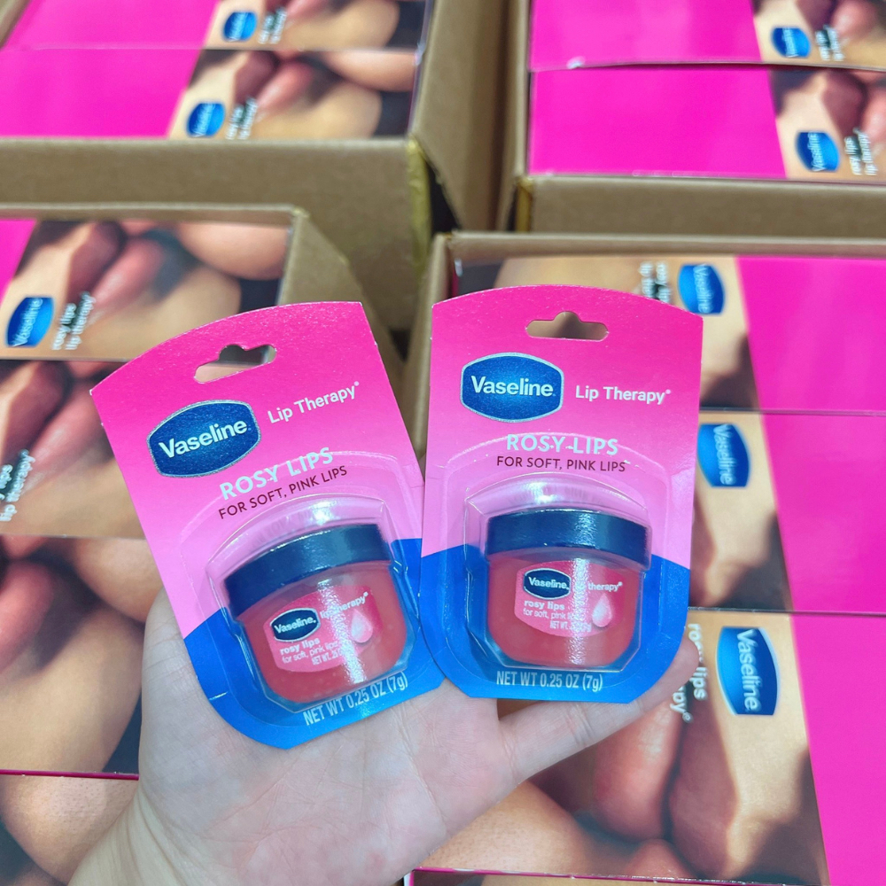 Sáp Dưỡng Môi Vaseline Lip Therapy Rosy Lip 7g