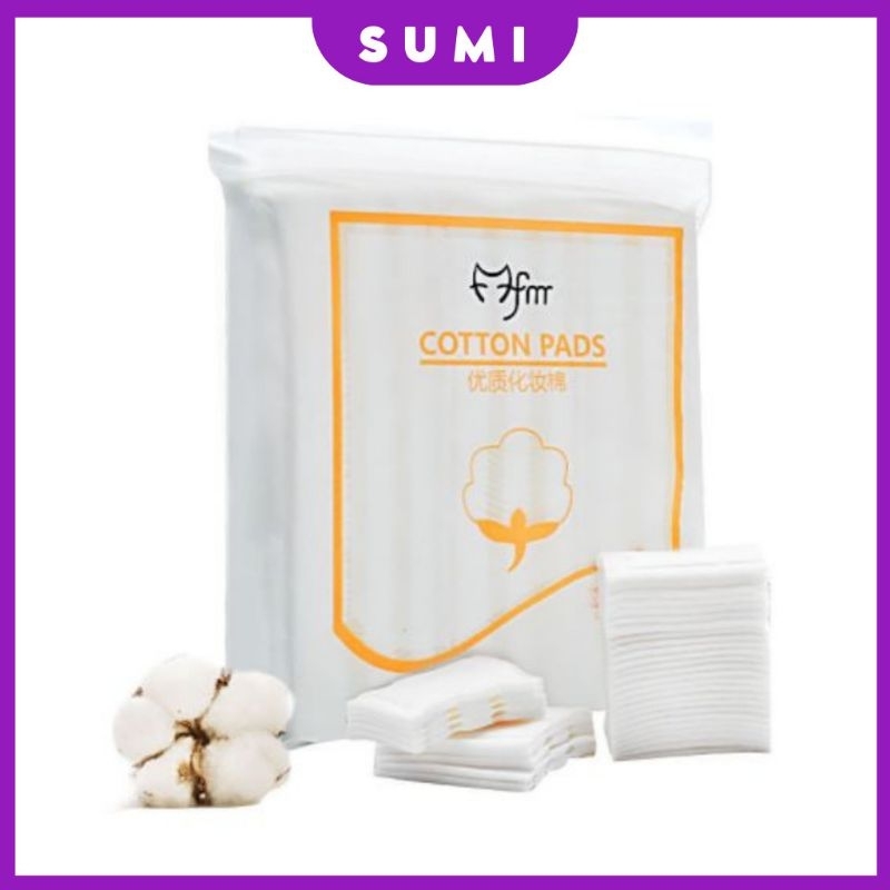 Bông Tẩy trang GIÁ SỈ 3 lớp cotton 222 miếng