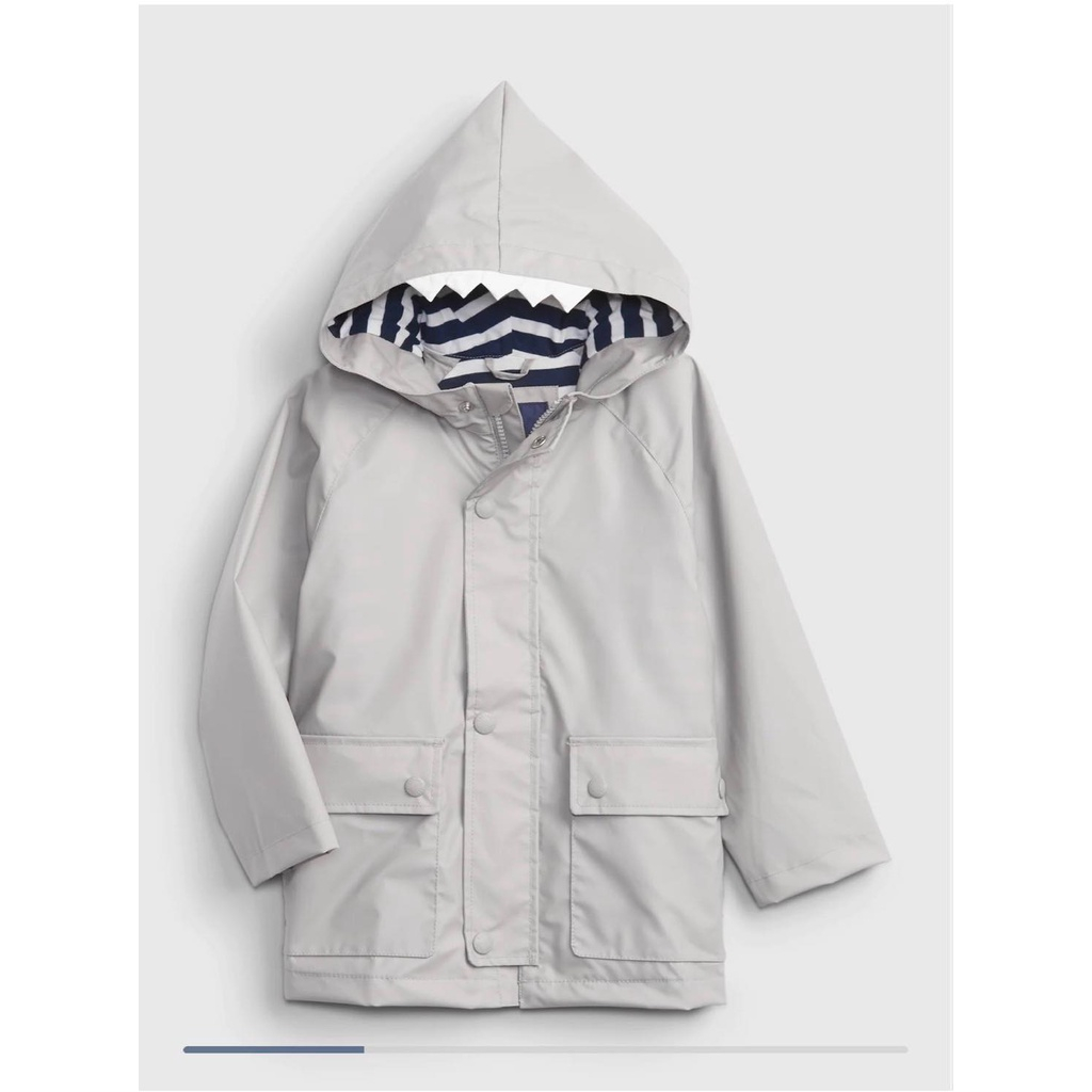 Áo khoác chống thấm nước túi hộp baby G.A.P 2 lớp lót cotton. HA4885