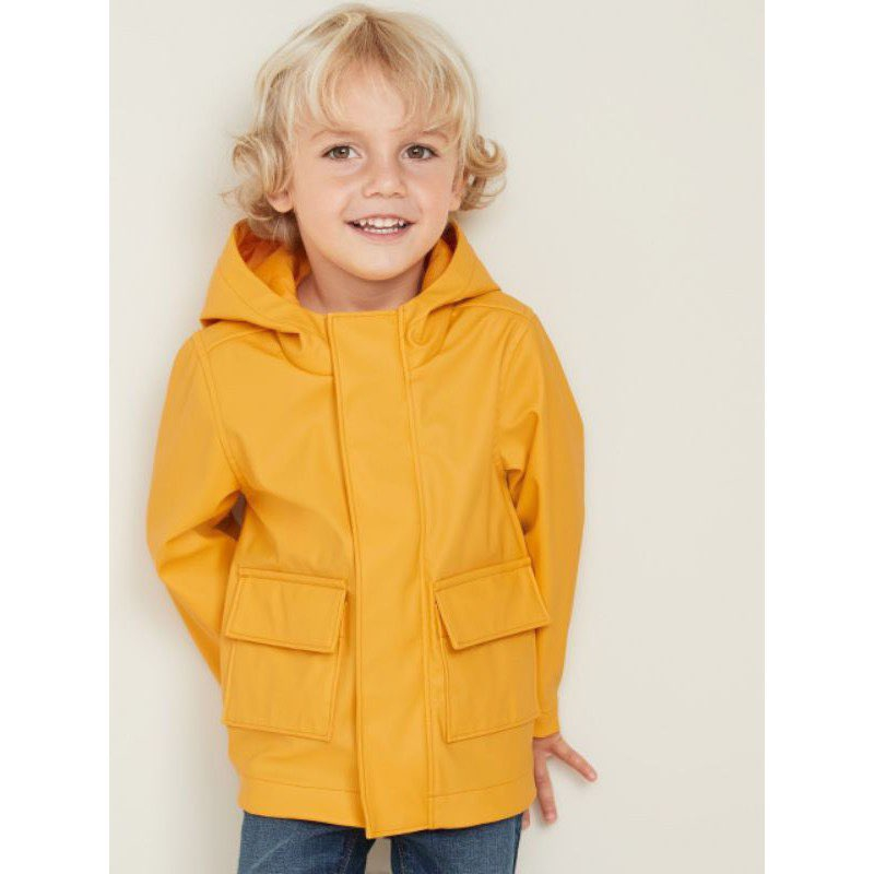 Áo khoác chống thấm nước túi hộp baby G.A.P 2 lớp lót cotton. HA4885