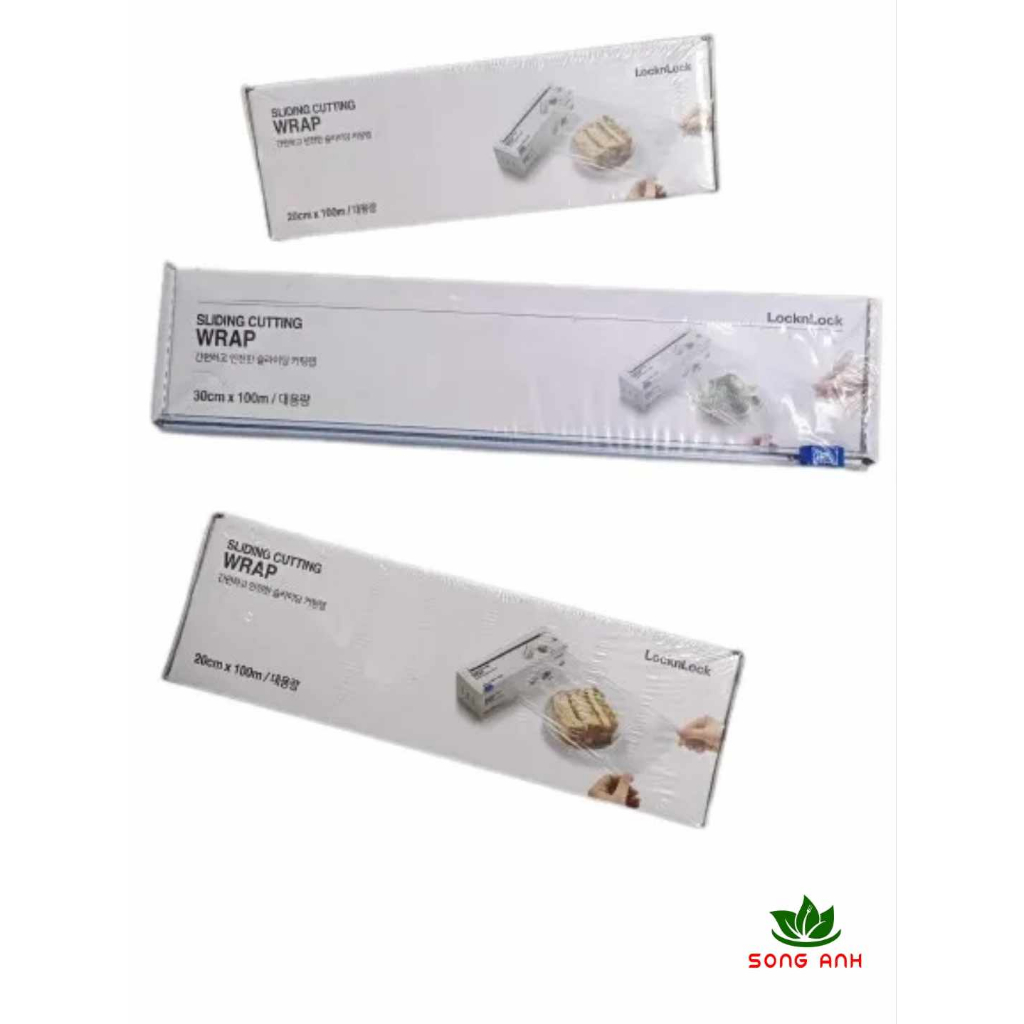 Lock&Lock màng bọc thực phẩm Lock&Lock LWP803/ LWP804 dai, chịu nhiệt tốt, sản xuất tại Hàn Quốc, cực kì tiện lợi
